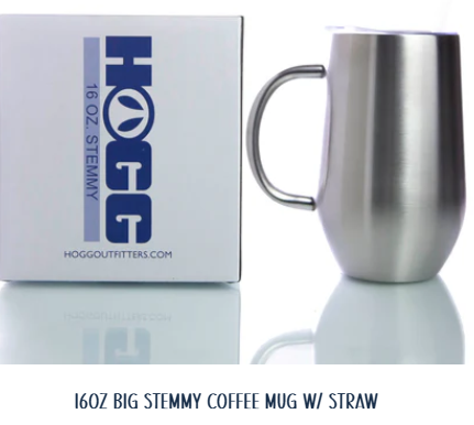 16oz customizable stemmy coffee or wine mug