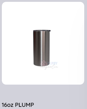16oz customizable plump tipsy