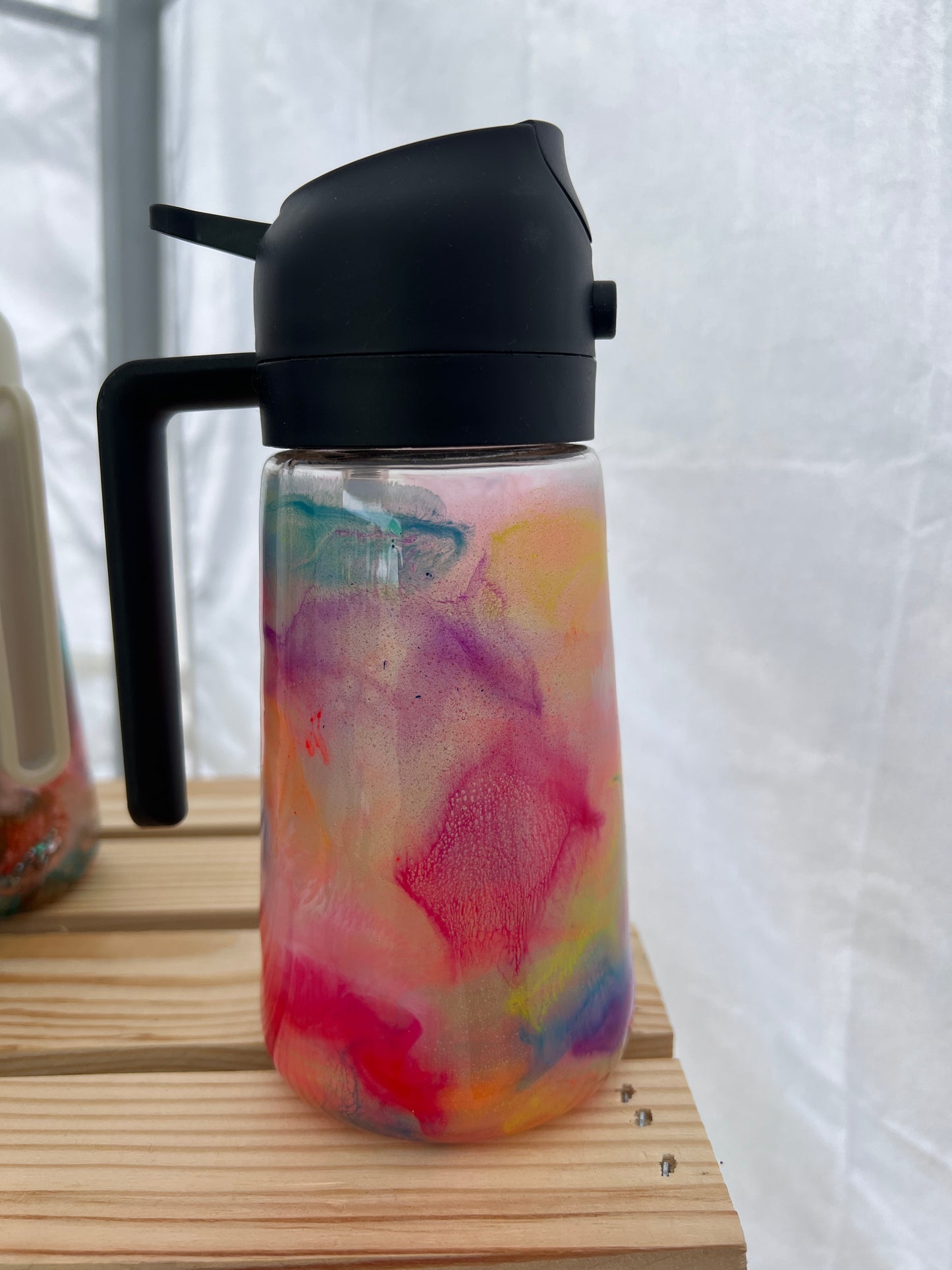 RTS. Oils spray and pour bottle neon colors