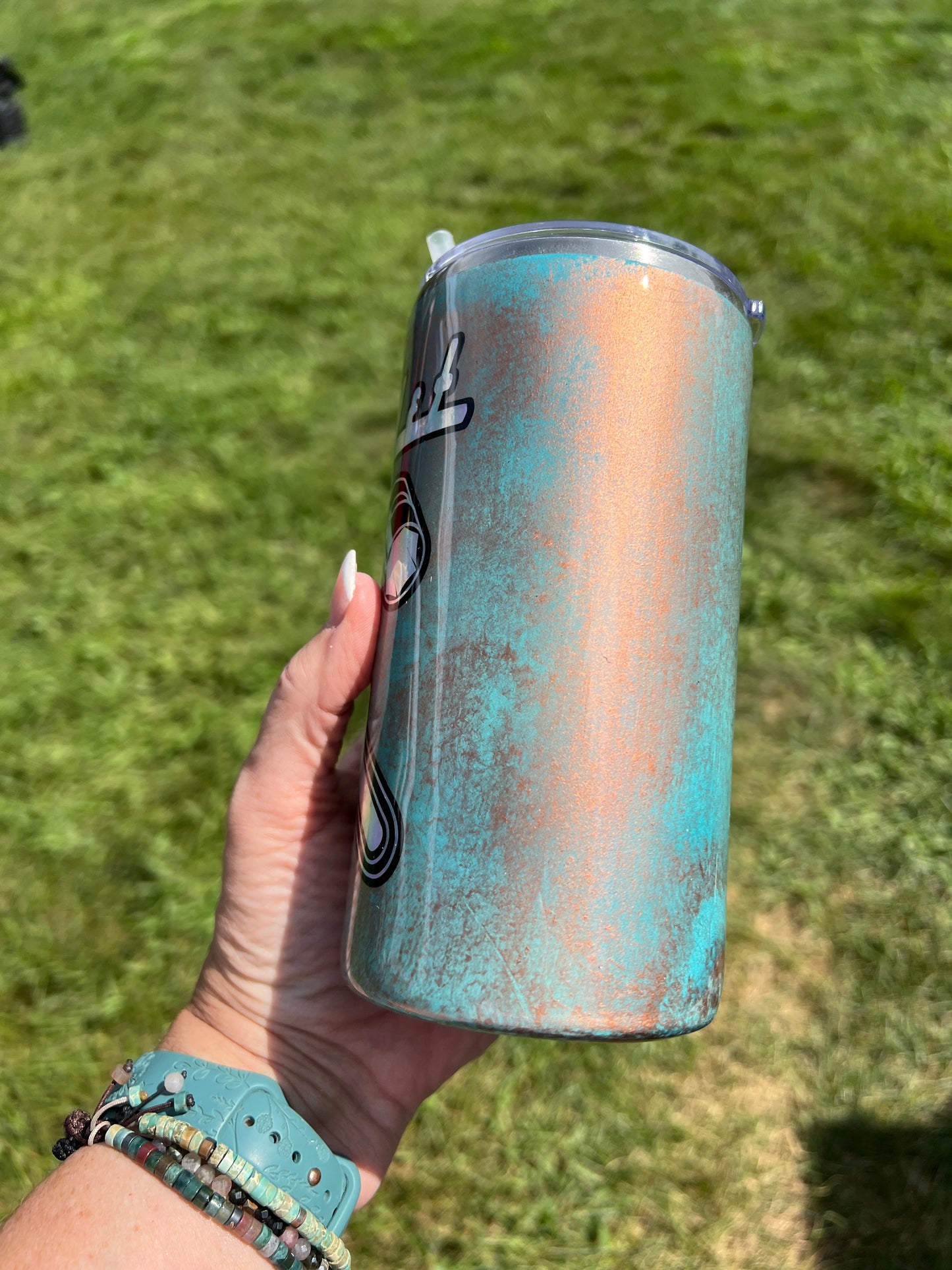 RTS. Rusty Chevy mechanic tumbler 20oz chubby