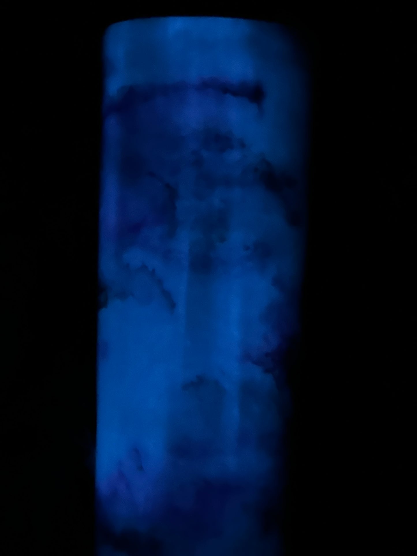 Clearance-RTS. Dragonfly Moon w/Glow Ink Swirl 20oz