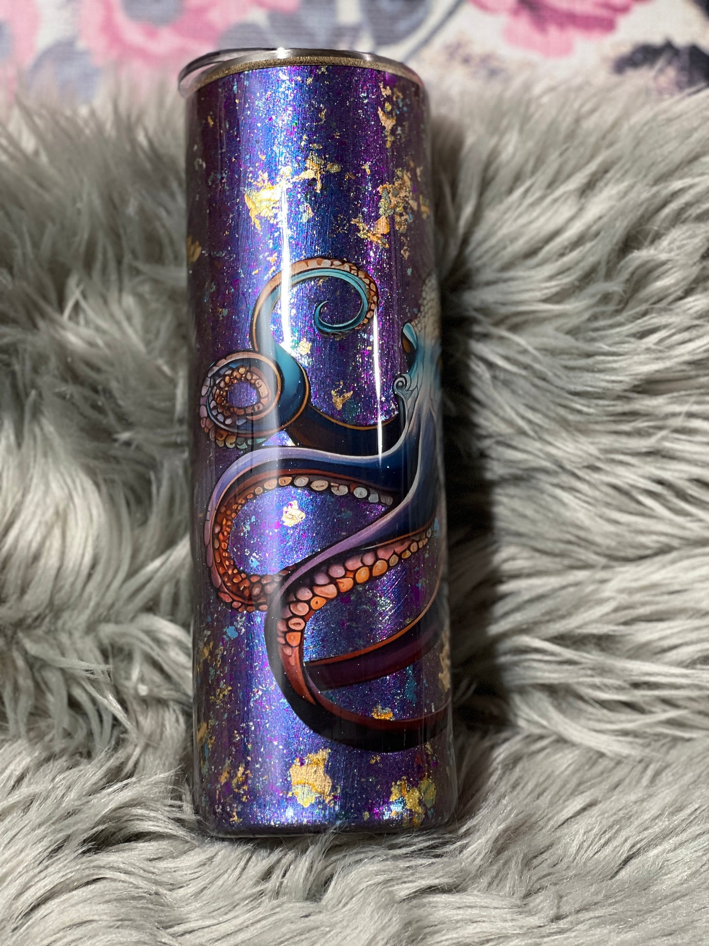 RTS. Fussy Cut Octopus 30oz