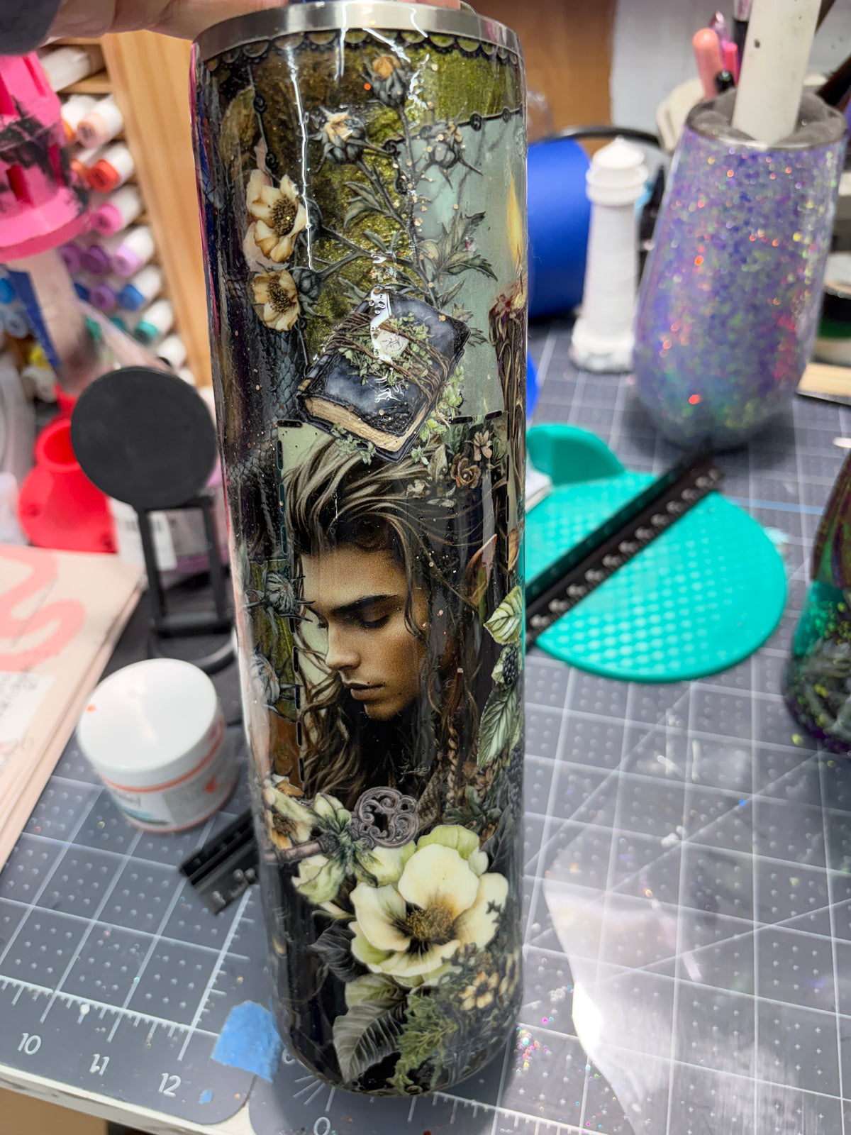 New-In process fae green 32oz plump tipsy