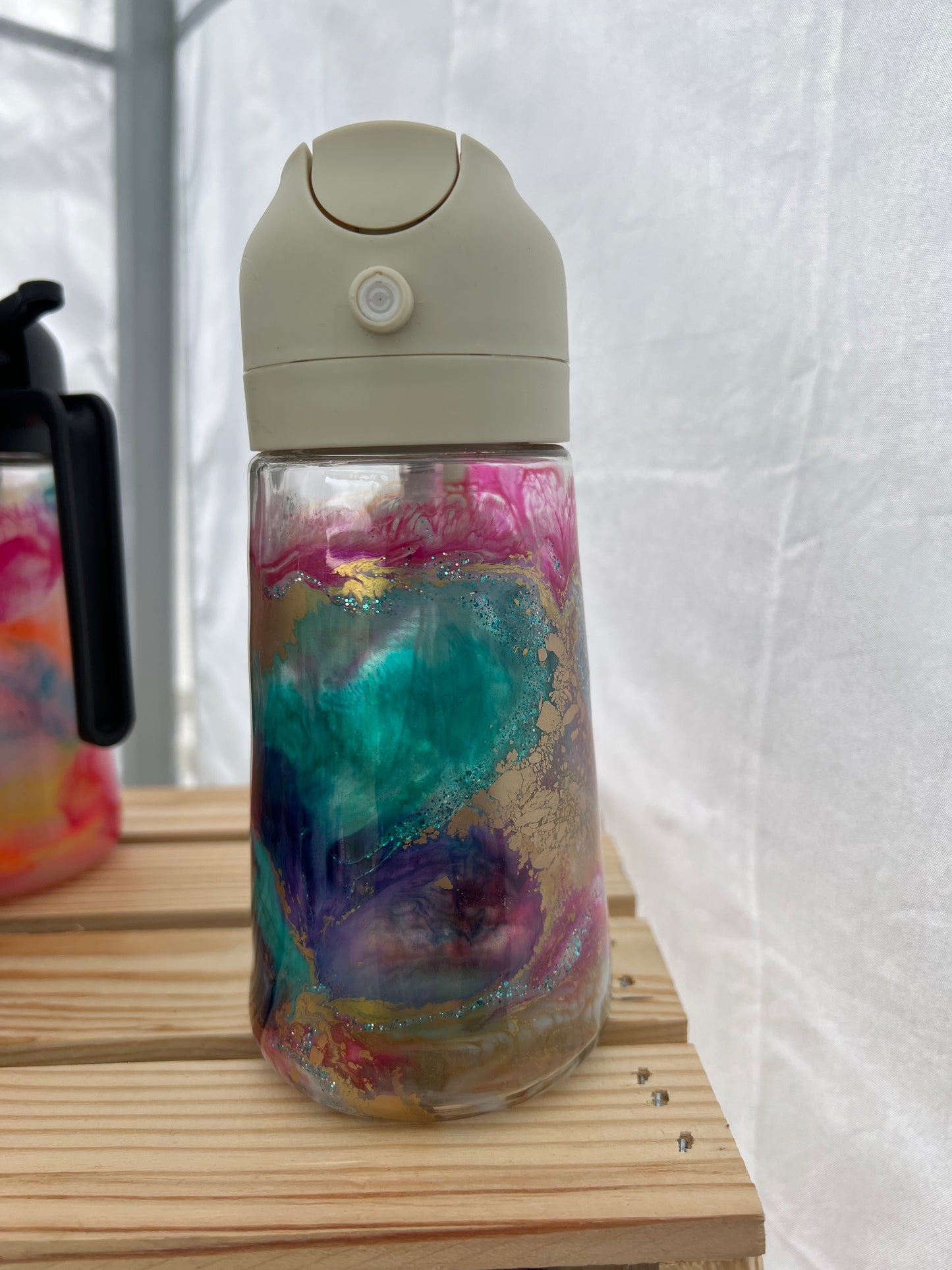 RTS. Oils spray and pour bottle multi colors