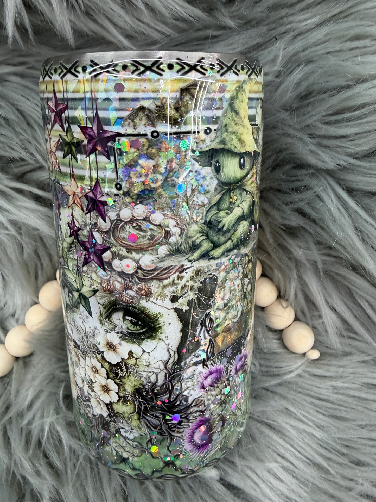 New- entomology bug eyes 16oz plump tipsy