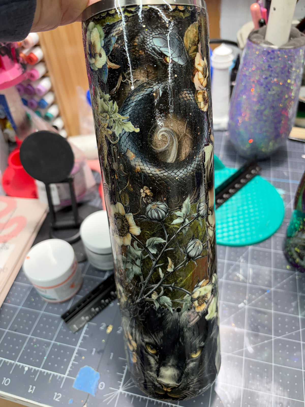 New-In process fae green 32oz plump tipsy