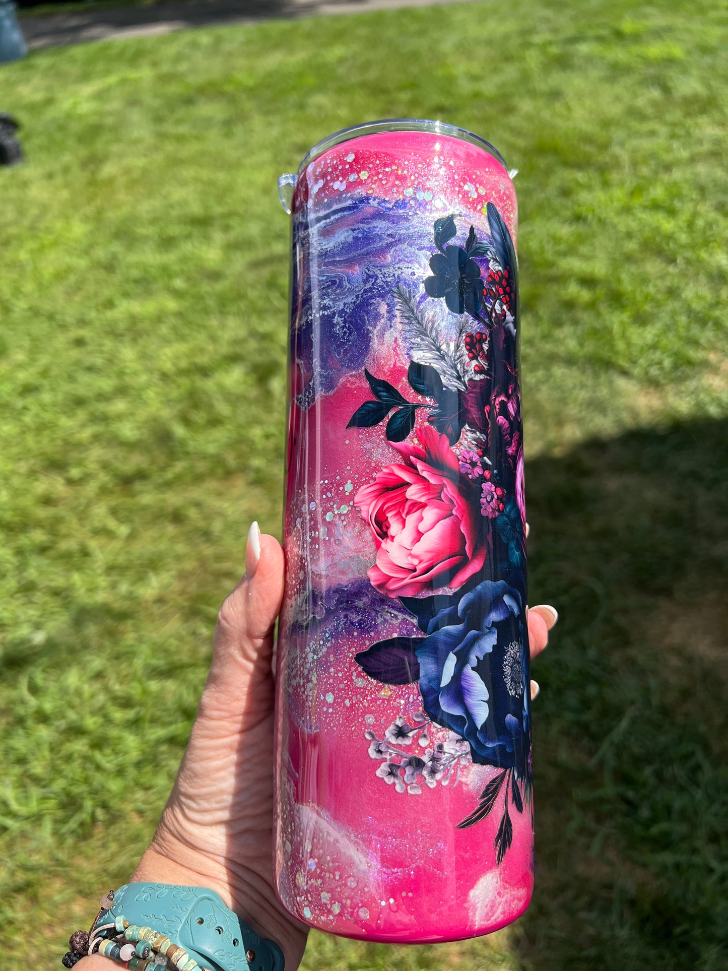 Clearance-RTS. Just Be 30oz ink swirl