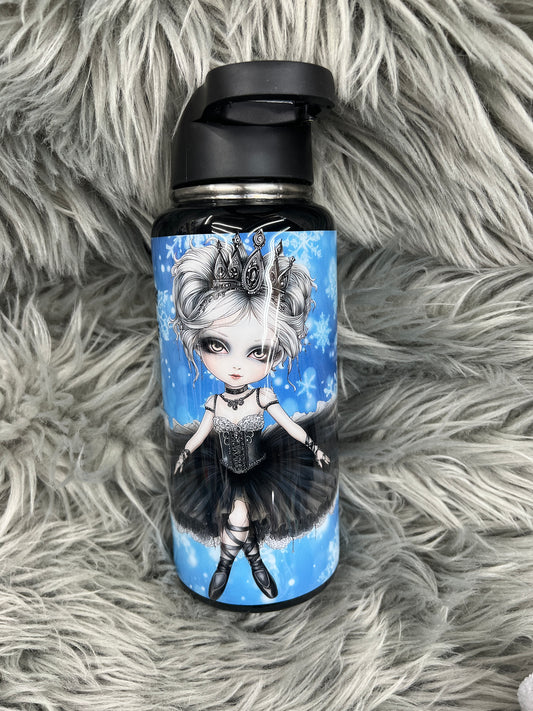 Nut cracker goth 32oz customizable duo hydro bottle