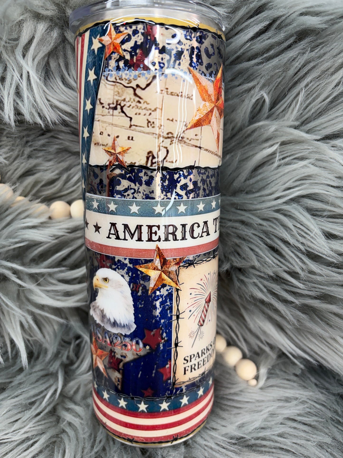 New - America the beautiful 30 oz