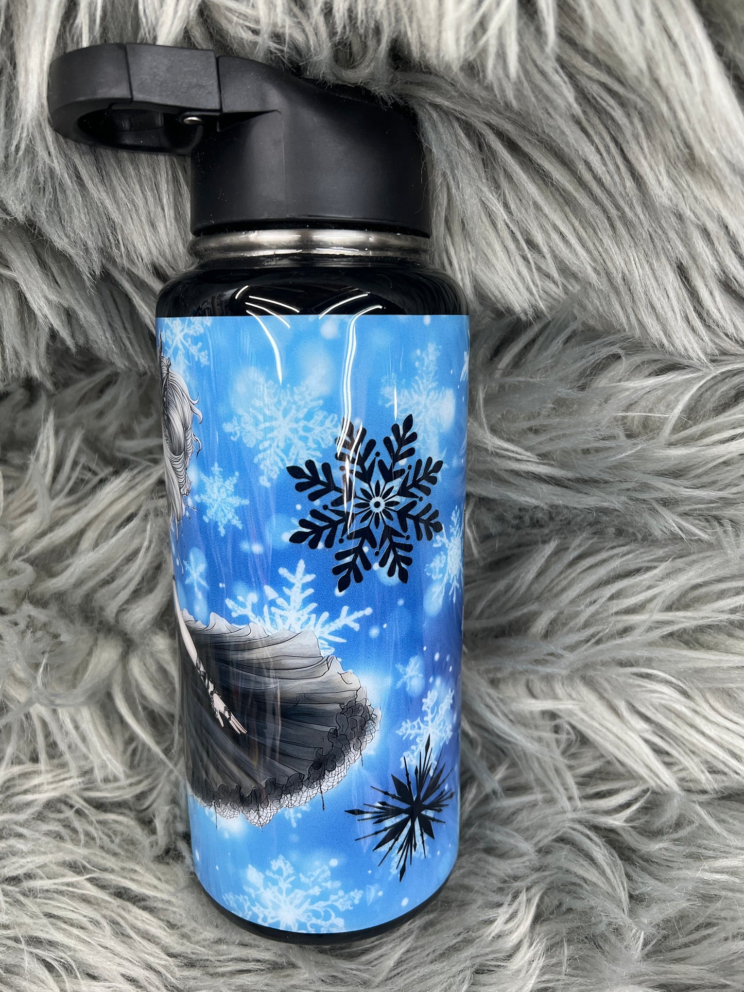 Nut cracker goth 32oz customizable duo hydro bottle