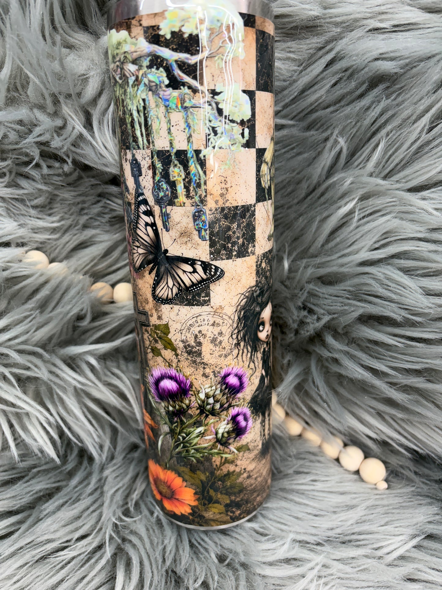 New - creepy dolls in the crazy world tumbler 32oz plump tipsy