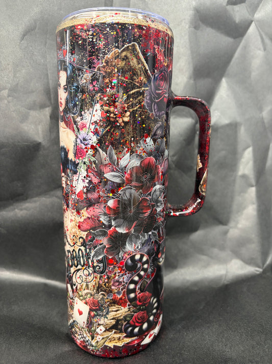 Queen of Hearts 30oz hoggdle coffee mug