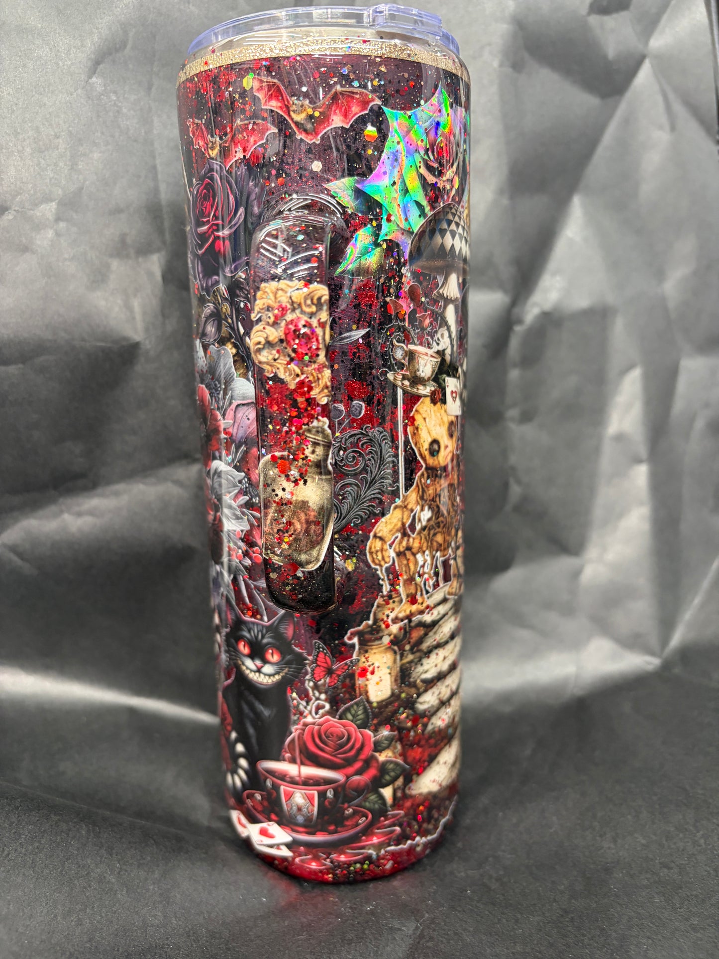 Queen of Hearts 30oz hoggdle coffee mug