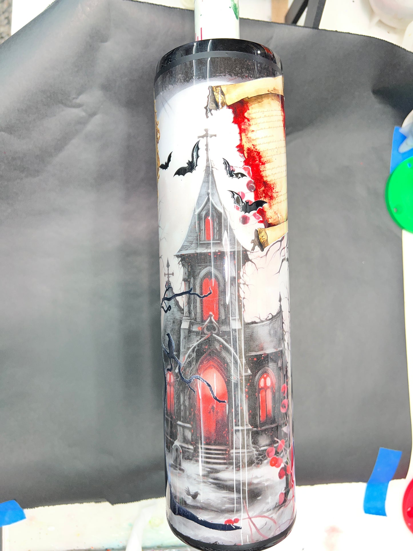 Ghost_fpi - In process church grave yard - tumbler 32 tipsy