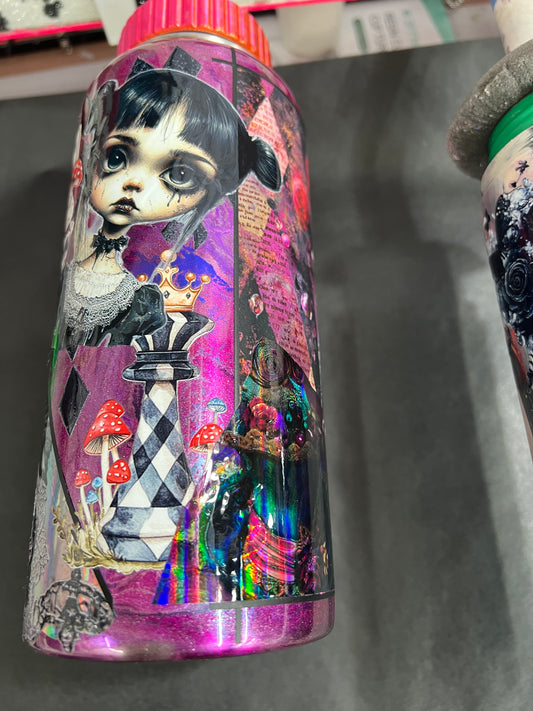 In process -  alice checked purple base doll 32duo hydro bottle