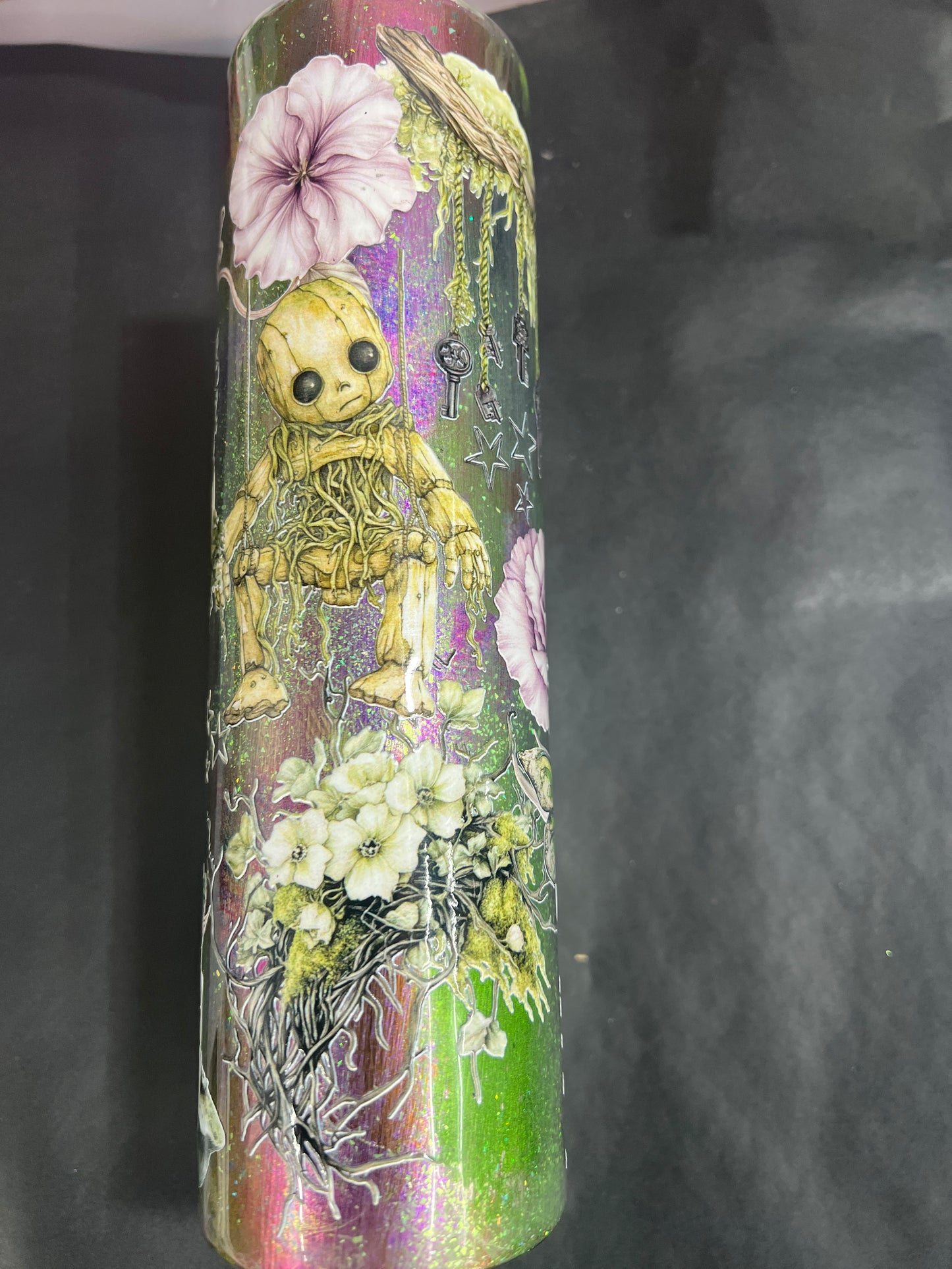 *jvaz only* In process fairy purple green 32oz plump tipsy