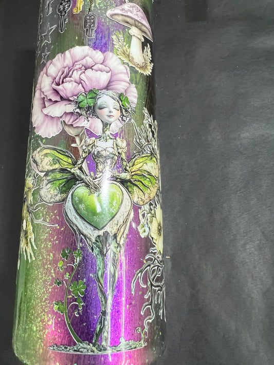 *jvaz only* In process fairy purple green 32oz plump tipsy