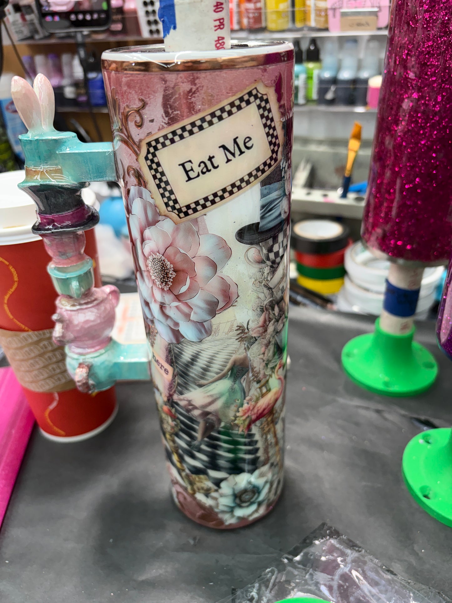 *chill only* In process alice  handle 32oz plump tipsy