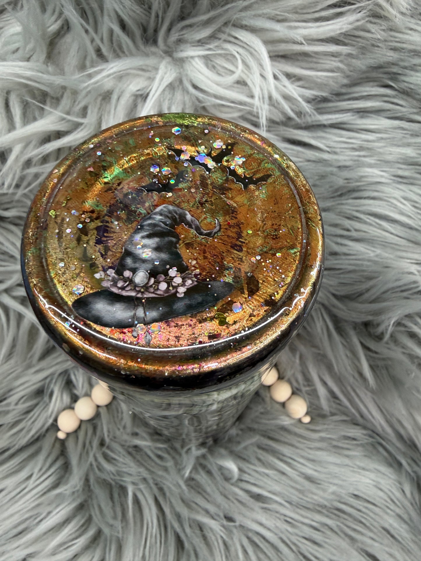 New- Not enough sage for this shit - witch - face tumbler 32oz plump tipsy