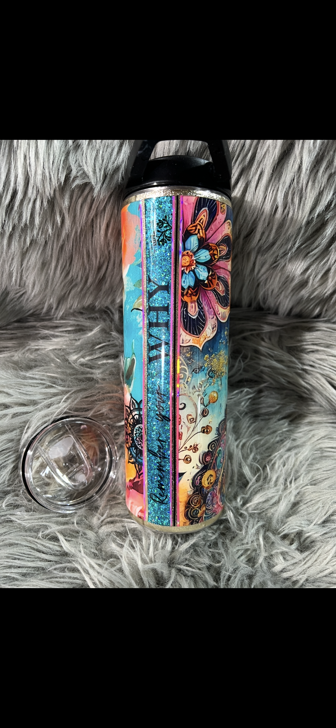 RTS.  remember your why - 32oz customizable plump tipsy