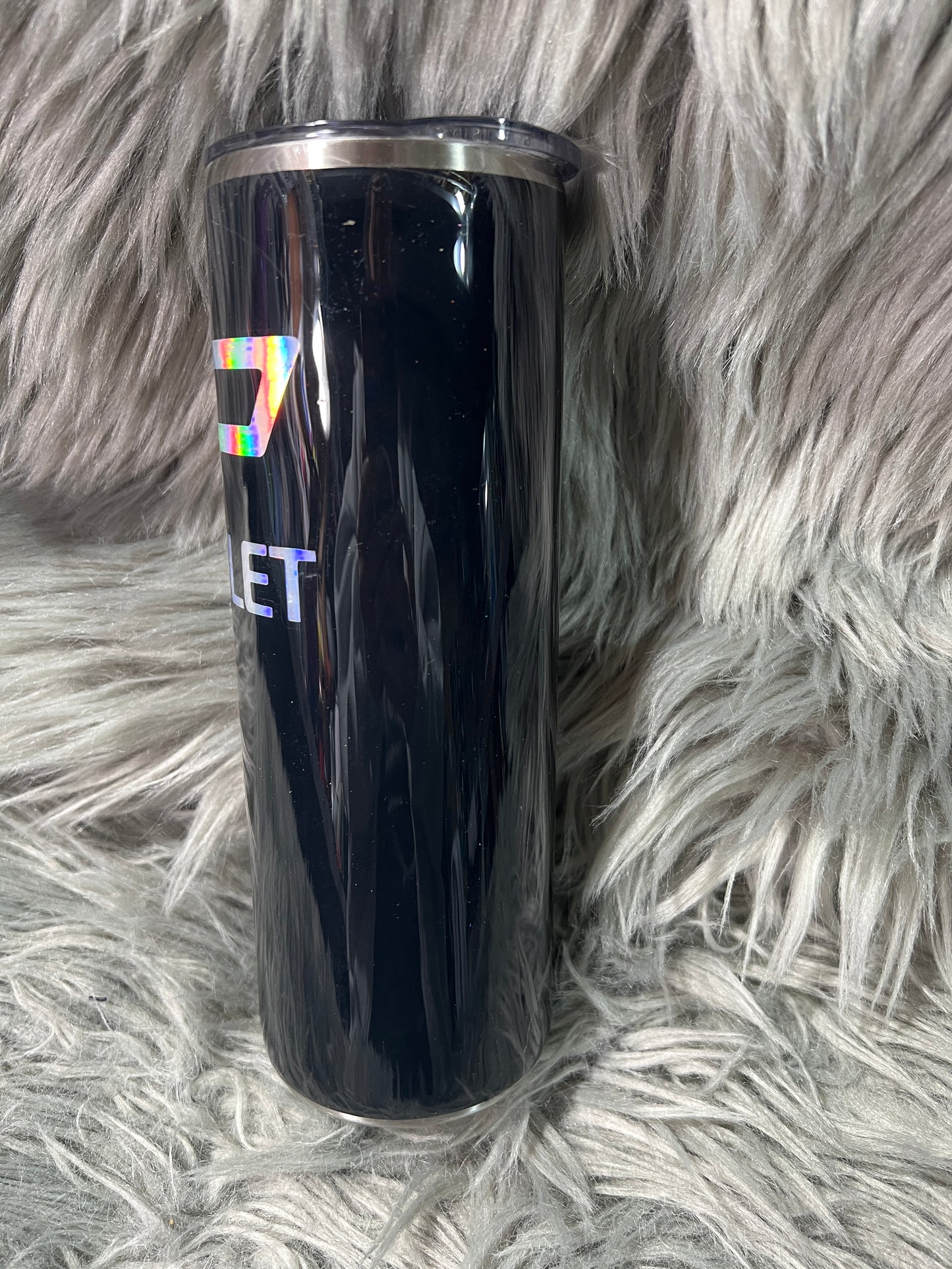 Clearance-RTS.  Black Chevy special 20oz