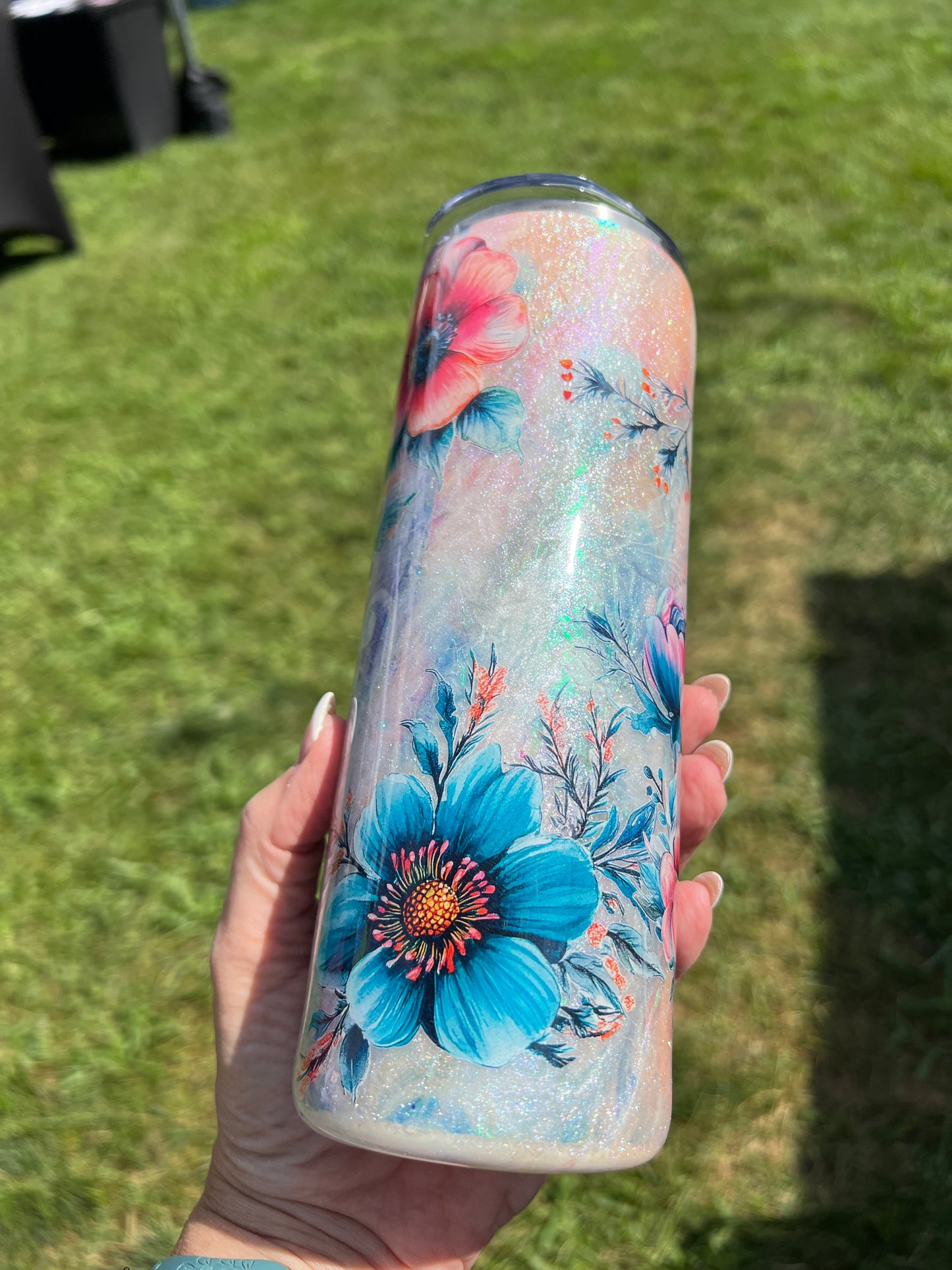 RTS.  Opal floral 20oz