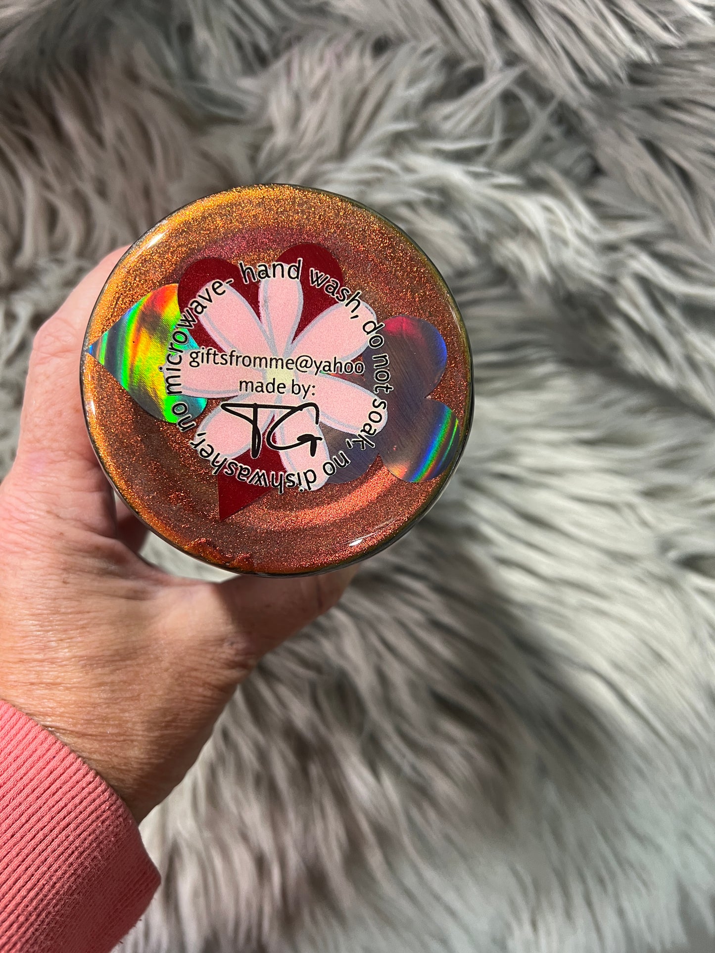 RTS. Wonderland decoupage 30oz