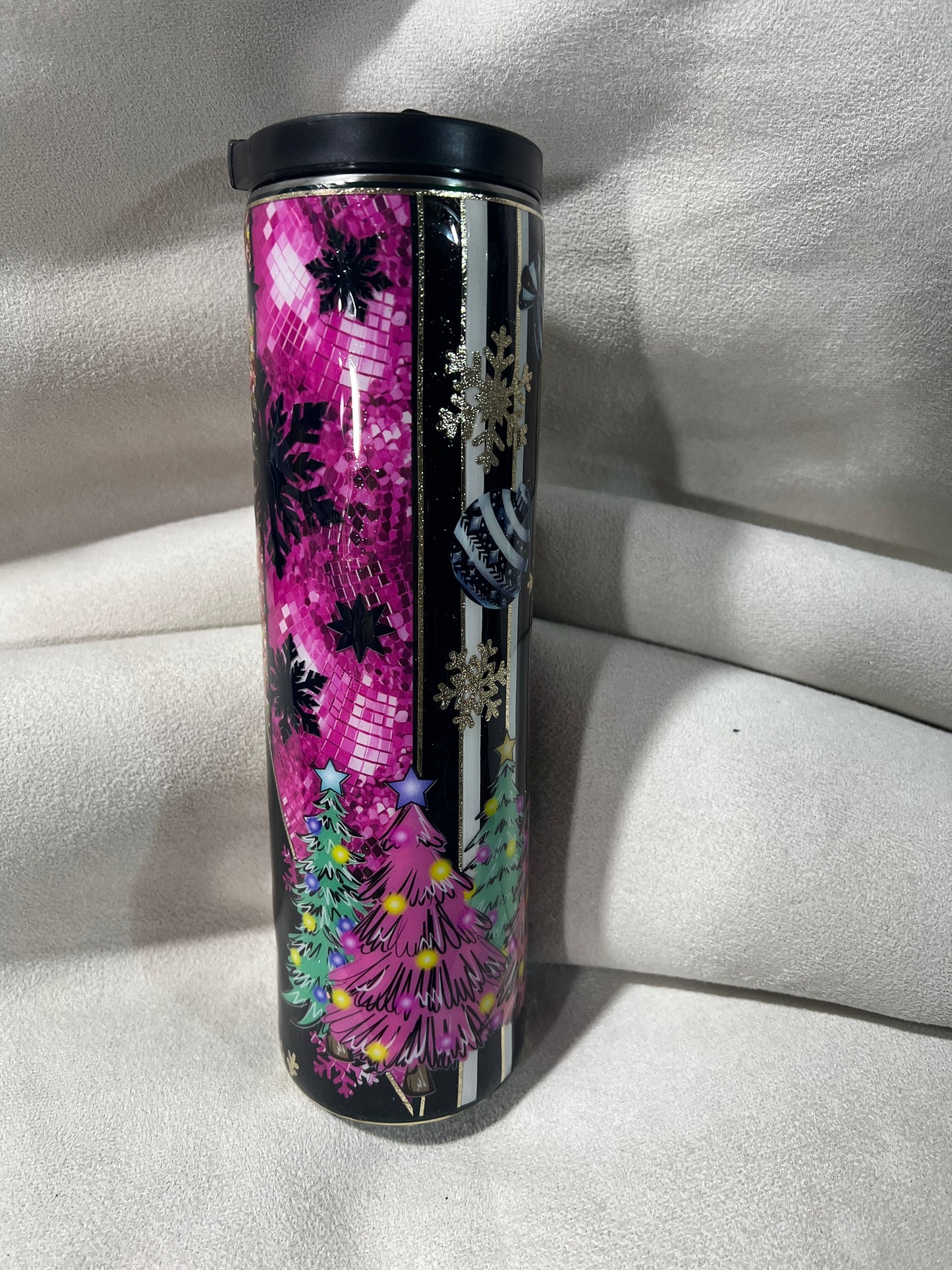 Rts. Christmas MakeHer room challenge cup 35oz skinny duo straight