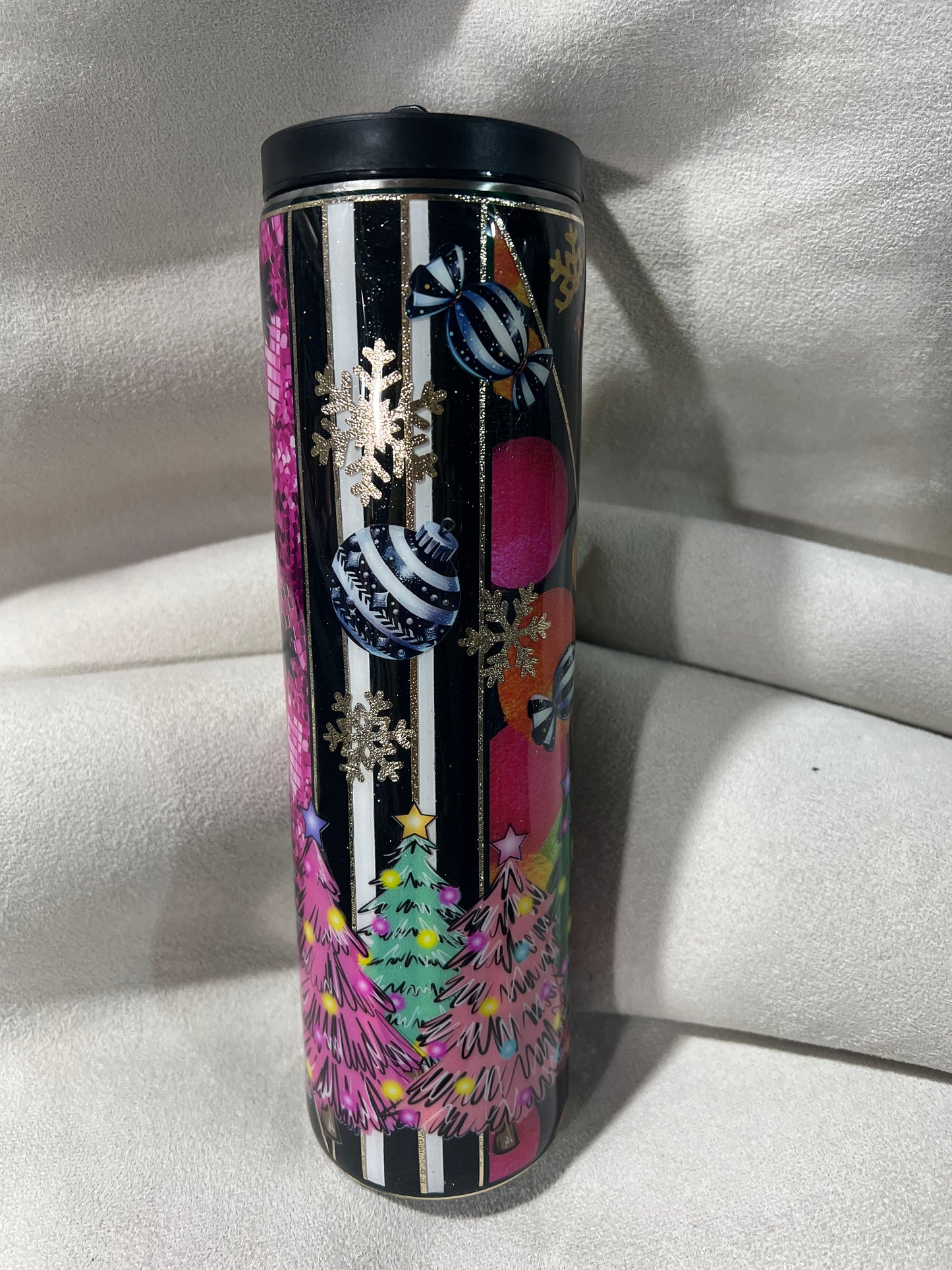 Rts. Christmas MakeHer room challenge cup 35oz skinny duo straight