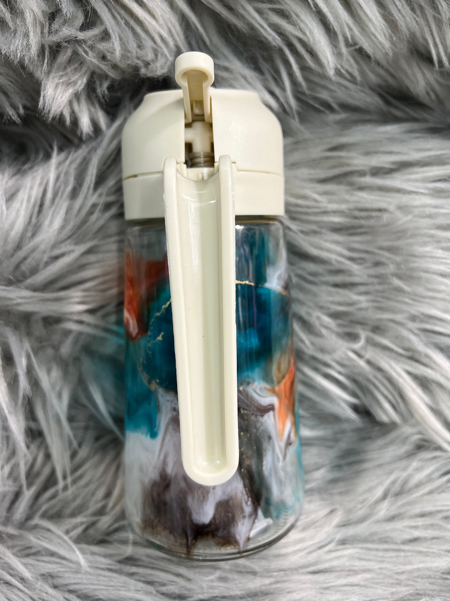 RTS. Oil spray and pour bottle - western look 16oz