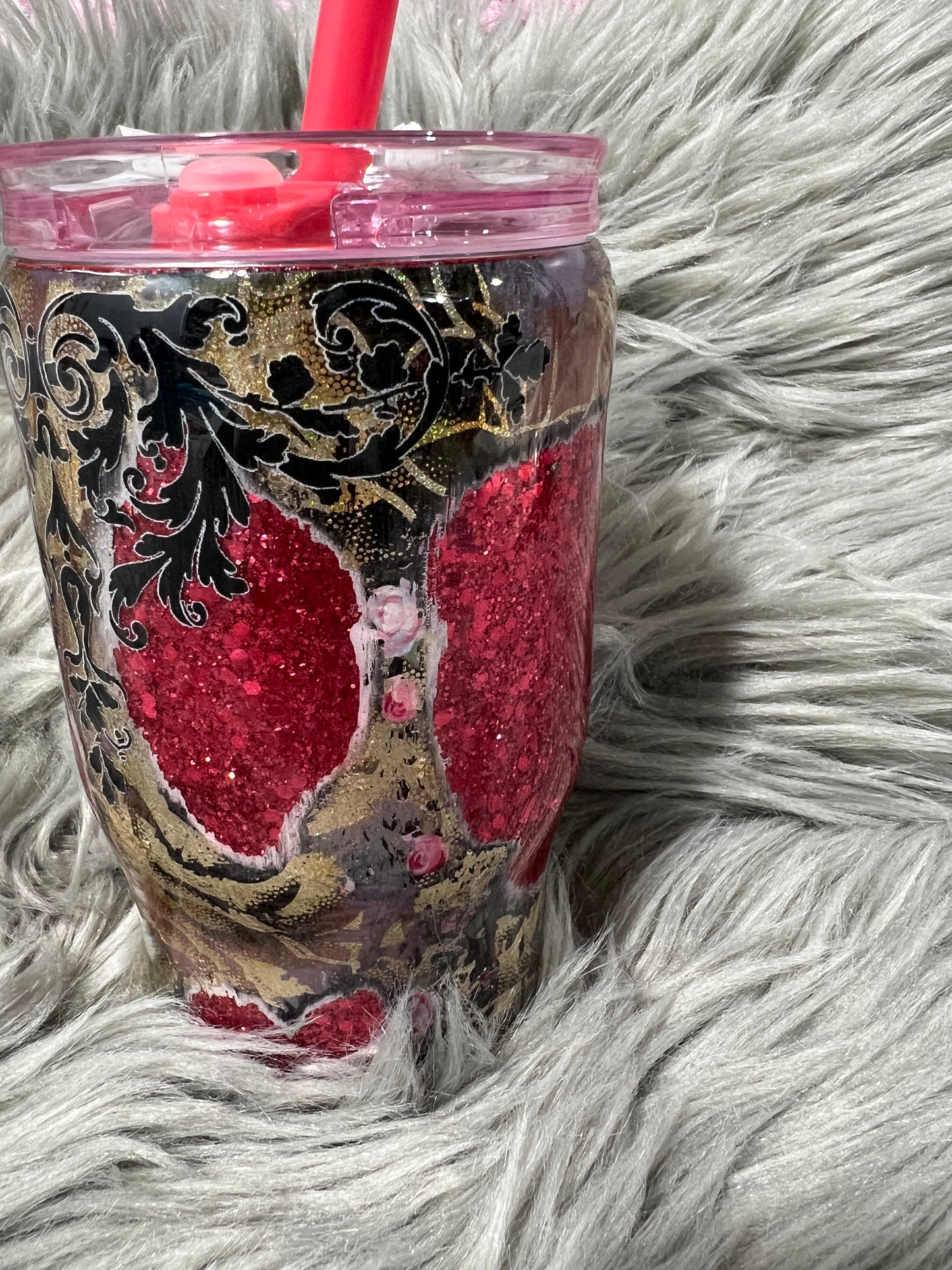 Clearance-RTS. Skull Throw Down Mini 14oz