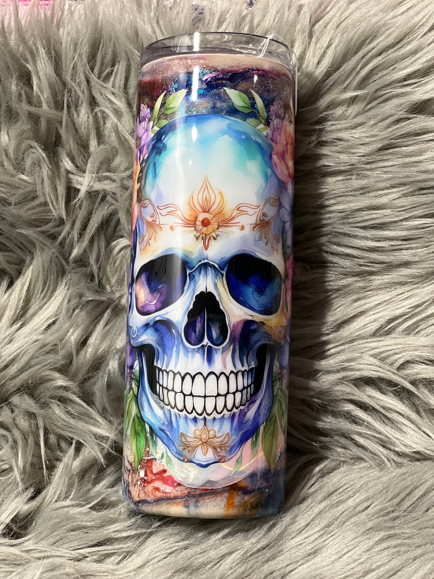 RTS. Giant Skull Ink Swirl