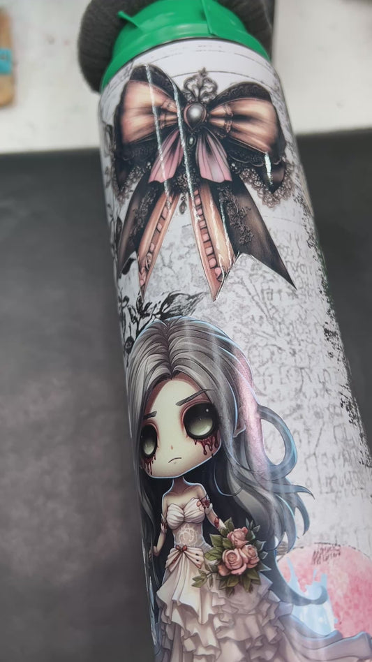 *Anna-vic only* In process - Zombie Brides 25oz duo hydro bottle